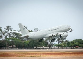 Aeronave KC-30, uma das utilizadas para a repatriação de brasileiros na Operação Voltando em Paz - Foto: Sgt. Viegas/FAB