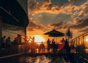 Fenômeno poderá ser visto durante pôr do sol no Sky Bar, localizado no terraço do Viale Tower
