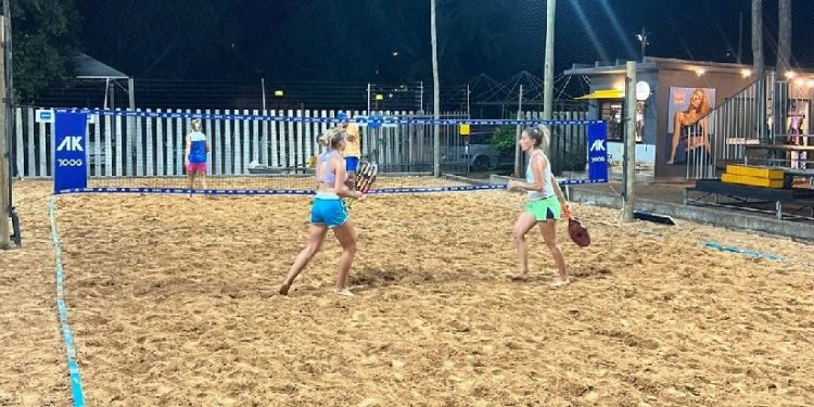 Treinamento de atletas na Arena Kirmayr / Crédito: Divulgação/Brisa Beach Treinamento de atletas na Arena Kirmayr / Crédito: Divulgação/Brisa Beach