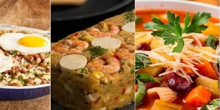 Evite o desperdício e reaproveite sobras de alimentos com receitas de mexidão, cuscuz e sopa de feijão (Foto: Divulgação | Paula Labaki/Divulgação | Divulgação) Evite o desperdício e reaproveite sobras de alimentos com receitas de mexidão, cuscuz e sopa de feijão (Foto: Divulgação | Paula Labaki/Divulgação | Divulgação)