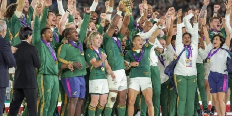 África do Sul campeã da Copa do Mundo de Rugby de 2019 África do Sul campeã da Copa do Mundo de Rugby de 2019