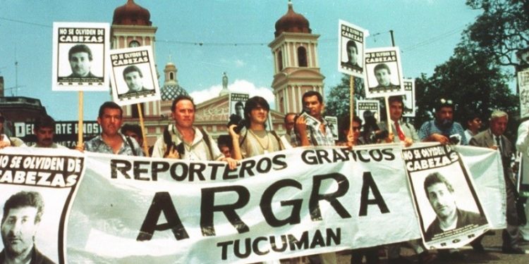 Un año antes de su asesinato, Cabezas había logrado fotografiar a Alfredo Yabrán. Foto; Diego Izquierdo