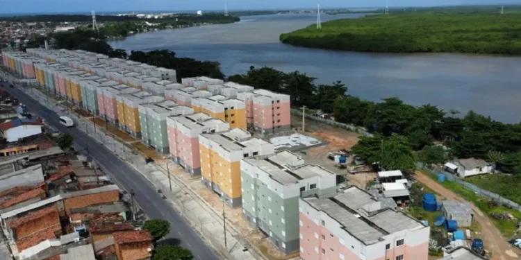 Conjunto Residencial Parque da Lagoa, em Maceió (AL). Foto: Seaud / PR Conjunto Residencial Parque da Lagoa, em Maceió (AL). Foto: Seaud / PR