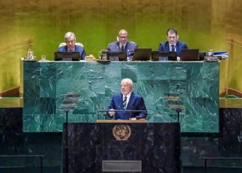 Presidente afirmou que o Brasil atuará com vigor no combate à violência contra mulheres e na defesa de pessoas LGBTQI+, bem como das pessoas com deficiência. Foto: Ricardo Stuckert / PR