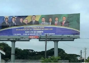 Ação publicitária simulava apoio popular aos procuradores