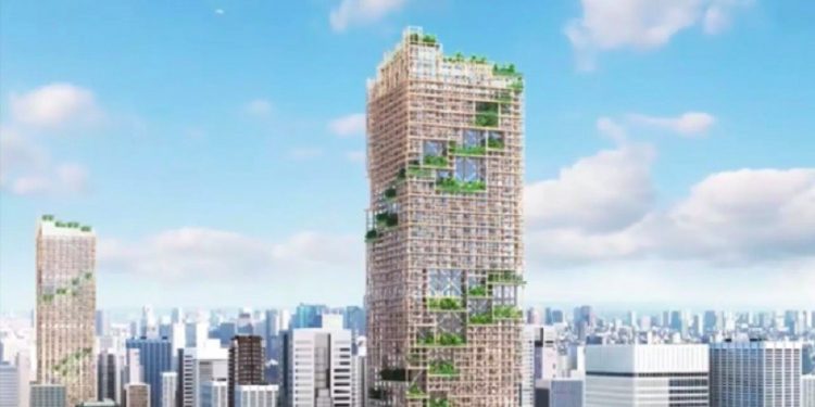 Arte do projeto para o edifício Arte do projeto para o edifício