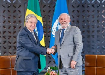 Guterres apoiará a iniciativa brasileira para formar um grupo de cooperação - Foto: Ricardo Stuckert (PR)