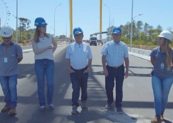 Encontro de gerações faz comparativo entre as construções das pontes da Amizade e da Integração - Foto divulgação