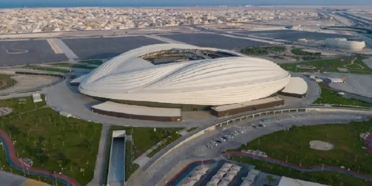 Estádio al-Janoub Stadium, na capital Doha, no Catar - Foto: Qatar's Supreme Committee For Delivery And Le Estádio al-Janoub Stadium, na capital Doha, no Catar - Foto: Qatar's Supreme Committee For Delivery And Le