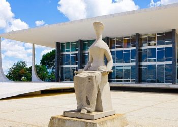 Fachada do Supremo Tribunal Federal.