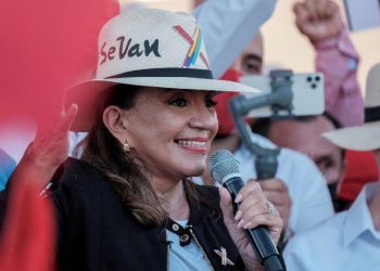 A principal candidata das eleições em Honduras, Xiomara Castro - Yoseph Amaya - 20 nov 21/Reuters