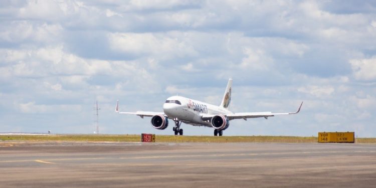 Voos em Foz do Iguaçu são operados pela companhia JetSmart.
Foto: Divulgação CCR Aeroportos Voos em Foz do Iguaçu são operados pela companhia JetSmart.
Foto: Divulgação CCR Aeroportos