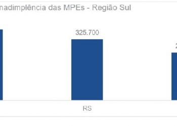 No cenário nacional, os Dados do Indicador mostram que, em agosto de 2023, 5,82 milhões de Micro e Pequenas Empresas (MPEs) estavam com o CNPJ no vermelho - comparado com o mesmo mês de 2022, a variação foi de 5%, recorde da série histórica. Veja a seguir