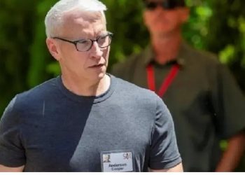 Apresentador americano Anderson Cooper disse que não deixará sua fortuna para seu filho - Reprodução