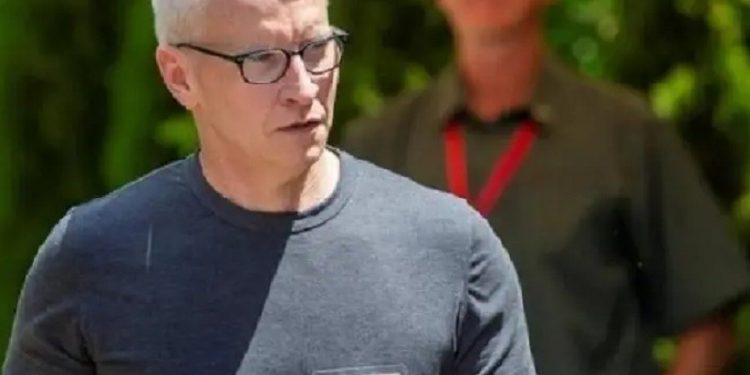 Apresentador americano Anderson Cooper disse que não deixará sua fortuna para seu filho - Reprodução