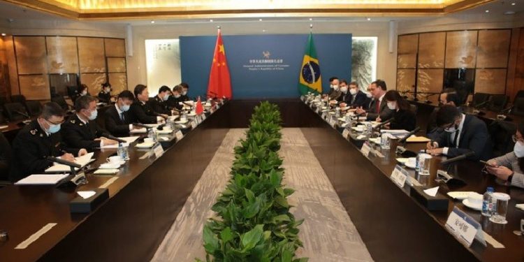 Reunião do Mapa com a Administração Geral de Alfândegas da China (GACC), em Pequim - Foto: Guilherme Martimon/Mapa
