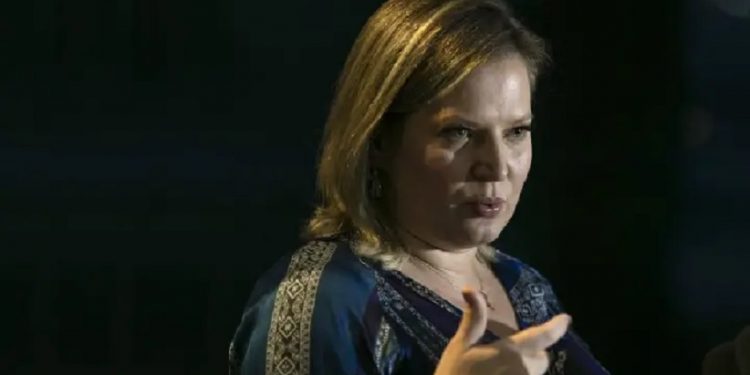 Joice Hasselmann no plenário da Câmara dos Deputados Joice Hasselmann no plenário da Câmara dos Deputados