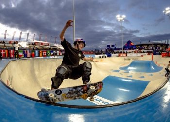 Gui Khury competirá no Vert, Vert Best Trick e Mega Rampa. Crédito: Leandro Terrile/Red Bull Content Pool