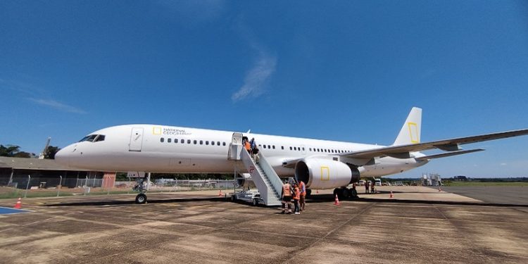 Pouso do Boeing 757 demandou operação especial da CCR Aeroportos Welyton Manoel/CCR Aeroportos