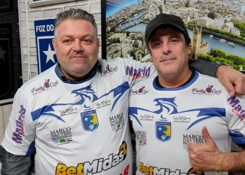 Arif Osman (Presidente) e Armando Garcia (Diretor de Futebol Feminino), do Foz do Iguaçu FC - Foto: Foz Futebol