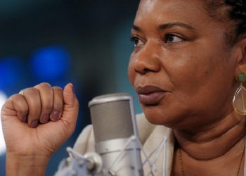 A ministra Margareth Menezes: "A nossa cultura traz retorno real. São 3,11% do Produto Interno Bruto gerado pelo setor". Foto: Rafa Neddermeyer/ Agência Brasil