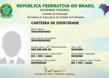 Objetivo principal do novo documento será unificar a carteira de identidade em todos os estados brasileiros e no Distrito Federal - Foto: Reprodução