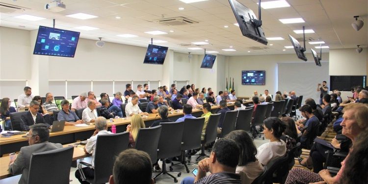 4. Reunião aberta ao público foi sediada no Centro Integrado de Desenvolvimento Regional – Foto Divulgação/Assessoria 4. Reunião aberta ao público foi sediada no Centro Integrado de Desenvolvimento Regional – Foto Divulgação/Assessoria