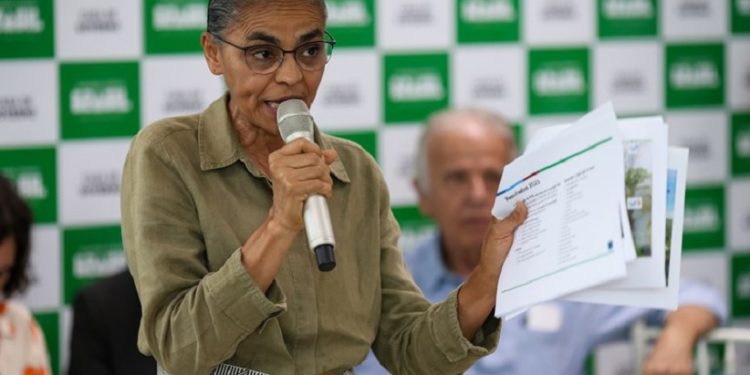 A ministra Marina Silva durante o evento de inauguração da Casa de Governo em Boa Vista. Foto: MMA A ministra Marina Silva durante o evento de inauguração da Casa de Governo em Boa Vista. Foto: MMA