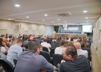 Na sede da AMOP, em Cascavel. Foto: Alexandre Marchetti/Itaipu Binacional