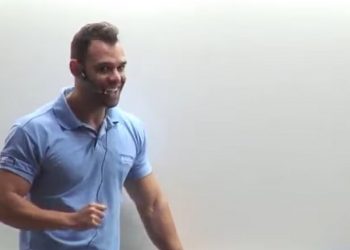 O PRF Ronaldo Braga Bandeira Júnior, em vídeo viralizado no ano de 2022 - Foto: Reprodução