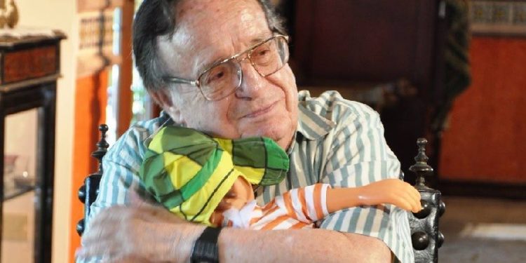O ator Roberto Bolaños em 2011 Foto: Divulgação