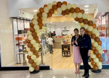 Foto: Vânia Regina Zardo e Maria Augusta Rabello, proprietárias da Cacau Show