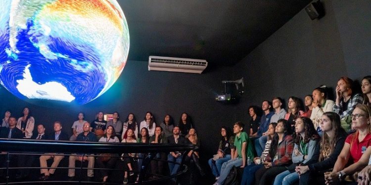 Tecnologia: público poderá conferir a Ciência na Esfera. Foto: Sara Cheida/Itaipu Binacional