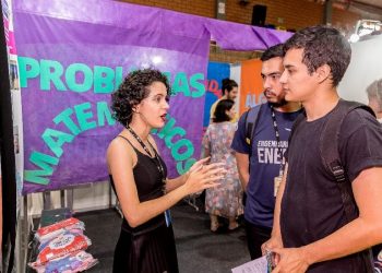 Estandes trazem uma amostra das pesquisas e discussões realizadas na Universidade
