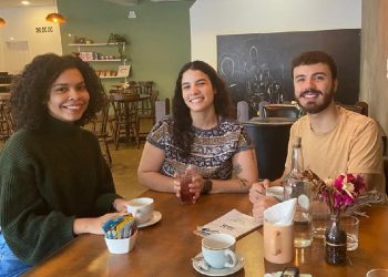 Giovana, Oriana e Vinícius: projetos com muitos desafios