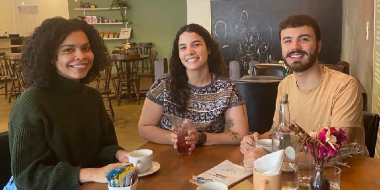 Giovana, Oriana e Vinícius: projetos com muitos desafios