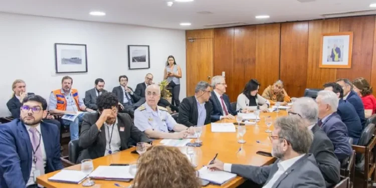 Reunião da Sala de Situação para controle e prevenção do desmatamento e enfrentamento de incêndios e queimadas no Pantanal e na Amazônia - Foto: Wagner Lopes / CC Reunião da Sala de Situação para controle e prevenção do desmatamento e enfrentamento de incêndios e queimadas no Pantanal e na Amazônia - Foto: Wagner Lopes / CC