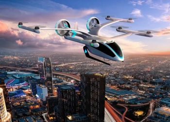 Conceito do eVTOL da Embraer que poderá tornar realidade uma nova era de mobilidade. — Foto: Divulgação