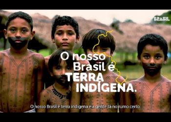 Frame de vídeo da campanha "Brasil Terra Indígena" - Foto: Secom