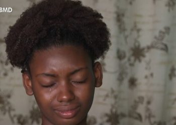 Menina fez relato a reportagem da TV Globo. Foto: Reprodução