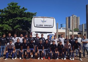 Elenco Sub 20 preparado para a estreia
Foto: Assessoria