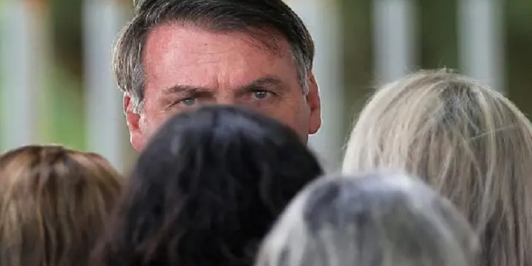 O presidente Jair Bolsonaro, no Palácio da Alvorada, no último dia 4 de fevereiro.ADRIANO MACHADO / REUTERS (REUTERS) O presidente Jair Bolsonaro, no Palácio da Alvorada, no último dia 4 de fevereiro.ADRIANO MACHADO / REUTERS (REUTERS)