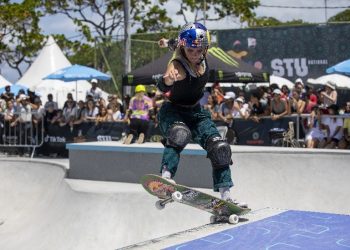 Yndiara Asp foi a vencedora da etapa de Recife de 2022. Créditos: Júlio Detefon/STU