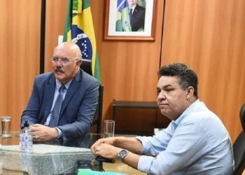 Pastor Arilton Moura ao lado do ex-ministro da educação Milton Ribeiro / Reprodução/Instagram