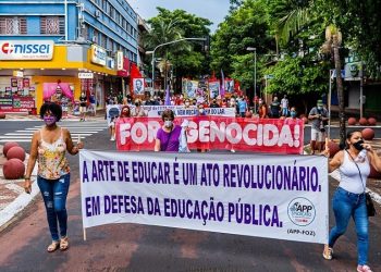 Marcha reuniu mulheres de diferentes segmentos sociais, unidas por direitos – Foto: Marcos Labanca