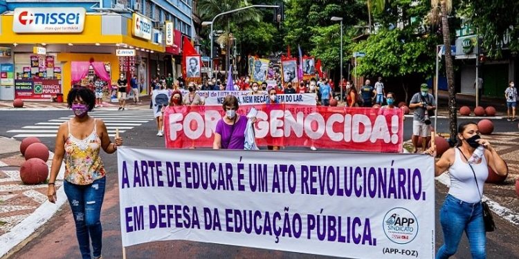 Marcha reuniu mulheres de diferentes segmentos sociais, unidas por direitos – Foto: Marcos Labanca