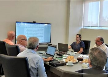 Reunião da mesa diretora e equipe técnica do Codefoz - Foto Divulgação-Assessoria