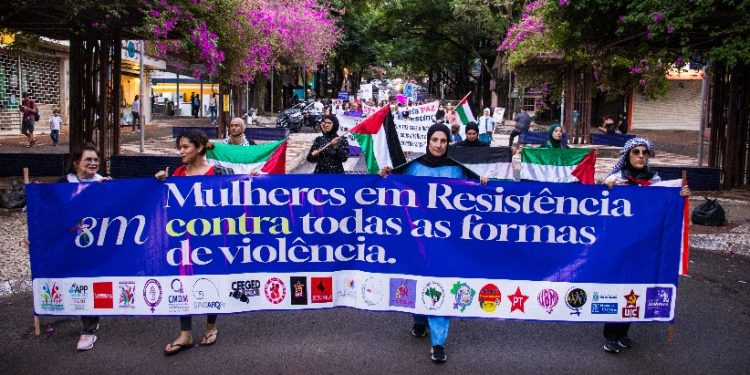 Marcha foi marcada pela diversidade, unindo vários segmentos sociais – foto: Fernando Benega/Marcha das Mulheres