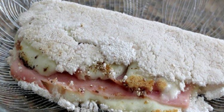 Tapioca de presunto e queijo - Foto: Reprodução/Receita Rápida Tapioca de presunto e queijo - Foto: Reprodução/Receita Rápida