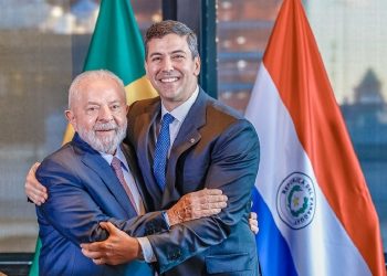 Lula e Peña durante encontro em Nova York. Presidentes voltam a se encontrar em Brasília, no dia 26 de outubro. Fotos: Ricardo Stuckert | PR